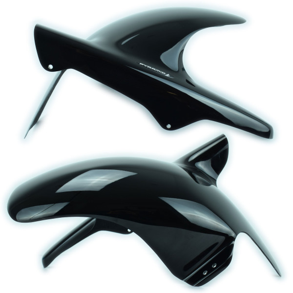Pyramid Plastics Pyramid hugger | gloss black | kawasaki zx12-r 2000>2006